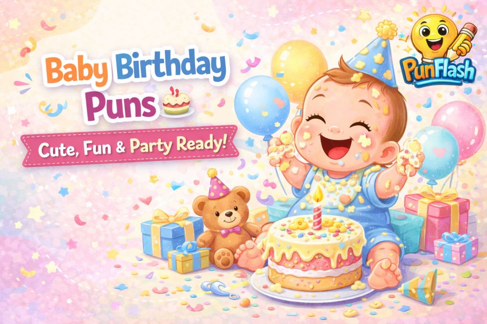Baby Birthday Puns