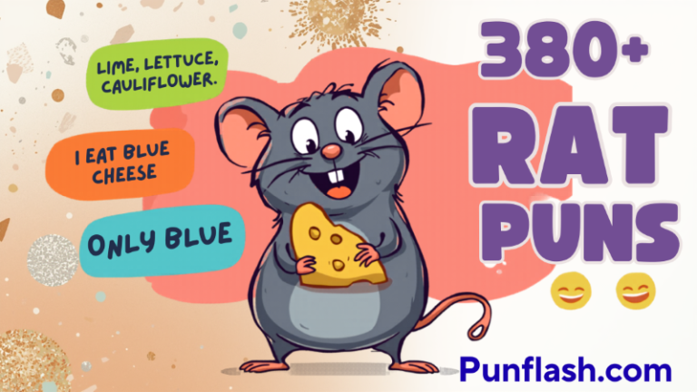 Cheerful Rat with Bright Yellow Cheese