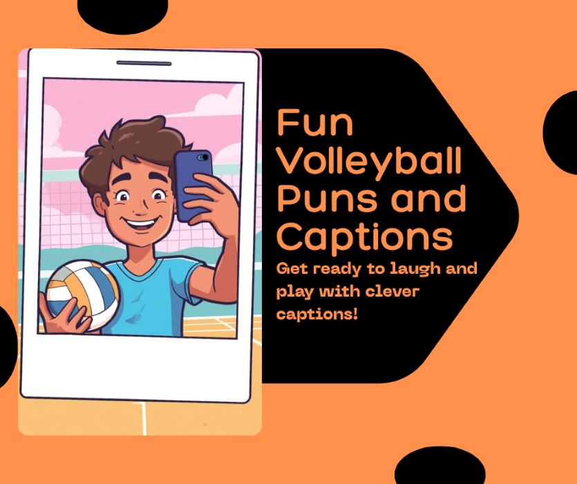 Funny Volleyball Puns Captions
