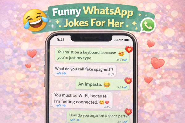 Funny WhatsApp Jokes For Her