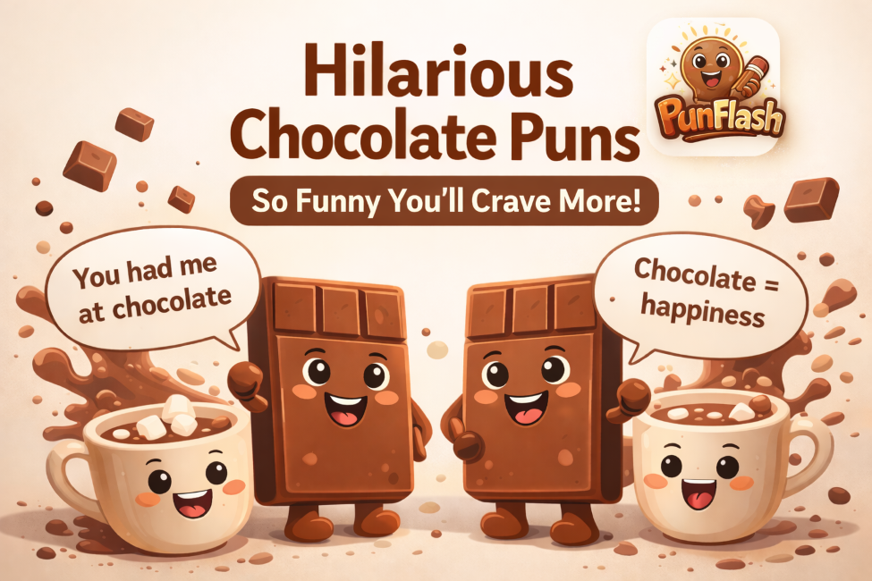 Hilarious Chocolate puns