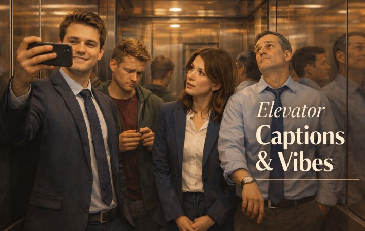 elevator captions
