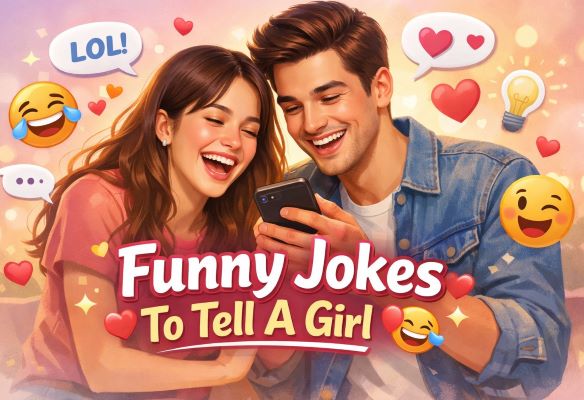 best funny jokes to tell a girl