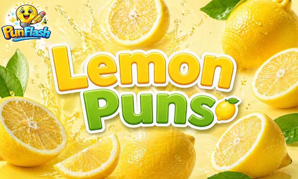 lemon puns jokes image yellow citrus