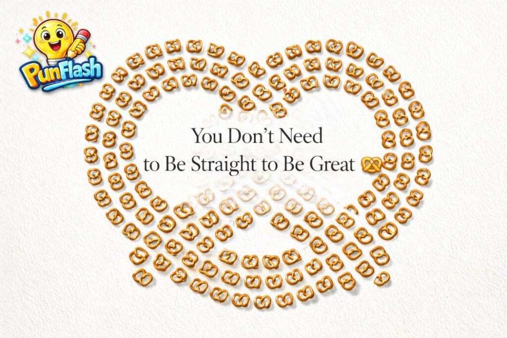 pretzel reflection glass aesthetic modern quote image”