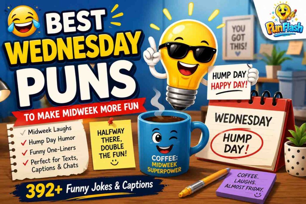 best Wednesday puns funny midweek jokes