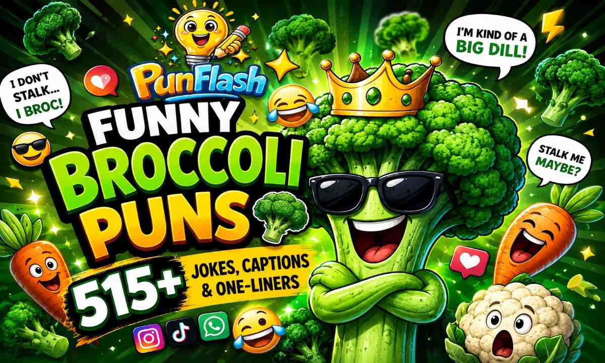 515+ Best Broccoli Puns That'll Stalk You Forever 🥦