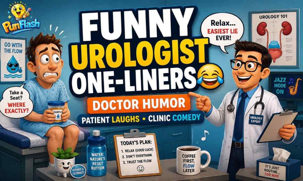funny urologist one liners patient doctor humor funny urology jokes medical comedy